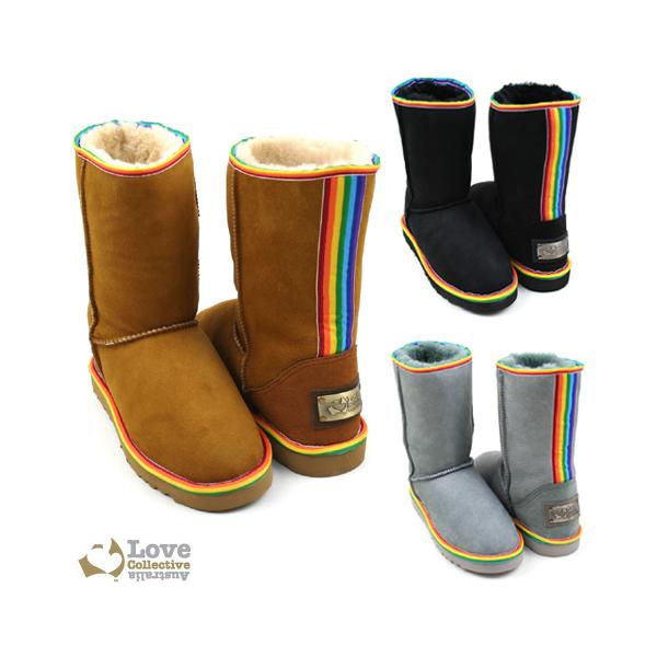 並行輸入】Australia Love Collective RAINBOW SHORT BOOTS 