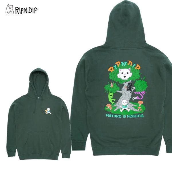 RIPNDIP (リップンディップ) プルオーバーパーカー　大人気キャラクター RIPNDIP 【並行輸入】リップンディップ Adventure Club Hoodie