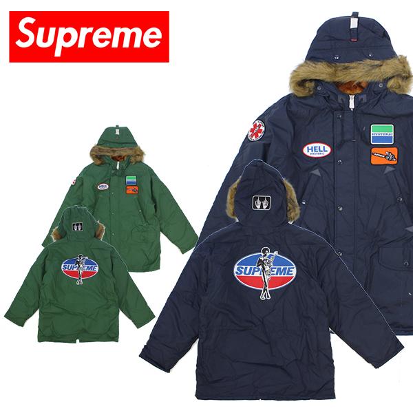 シュプリーム×ヒステリックグラマー Supreme×HYSTERIC GLAMOUR N-3B Parka N-3B パーカー アウター ジャケット  男性用 メンズ[CC]