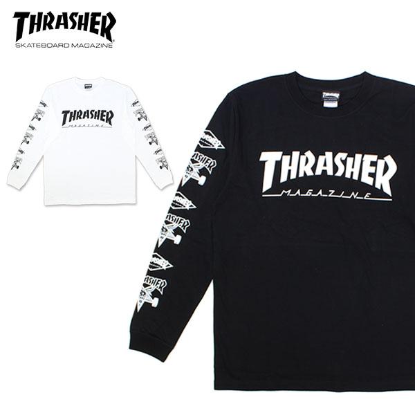 THRASHER（スラッシャー） THRASHER MAG MULTI-E LONG TEE TH93159