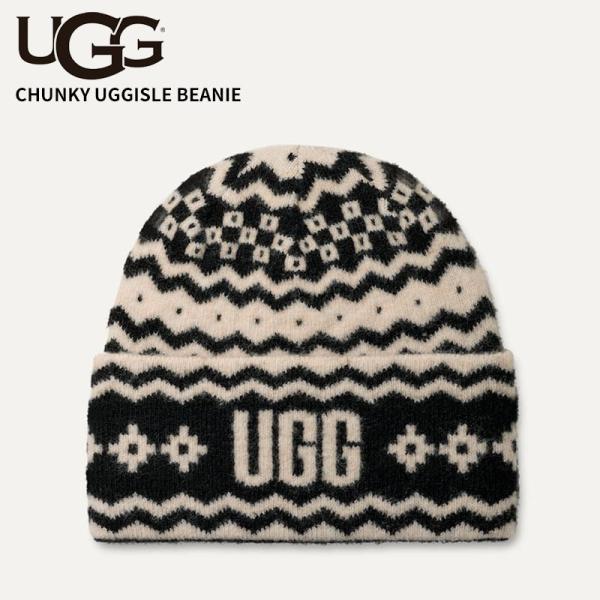 UGG（アグ） レディース ニット帽 チャンキー UGGアイル ビーニー
