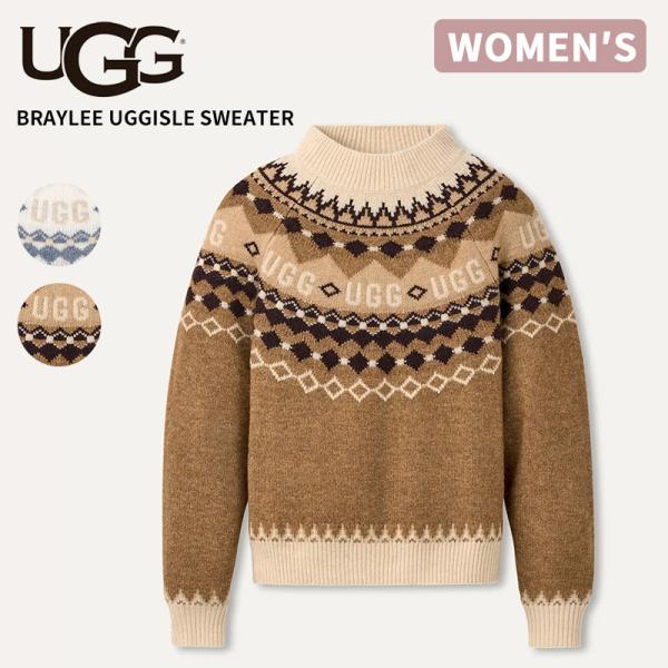 アグ レディース ネックモック セーター UGG ブレイリー UGGアイル セーター UGG Womens Braylee UGGIsle Sweater トップス 1180616