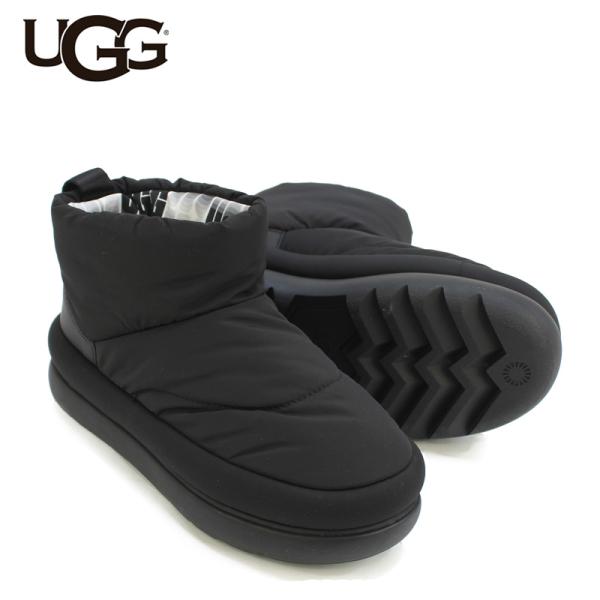 UGG クラシック マキシ ミニ ナイロンブーツ ブラック US7/24cm UGG クラシック マキシ ミニ ナイロンブーツ ブラック US7/24cm