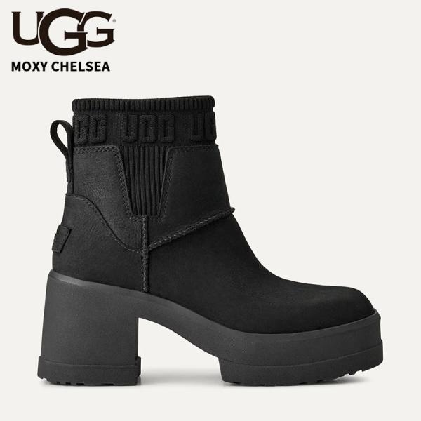 UGG モクシー チェルシー　ブーツ　ヒール　24 新品未使用 UGG（アグ） ショートブーツ MOXY CHELSEA モクシー チェルシー