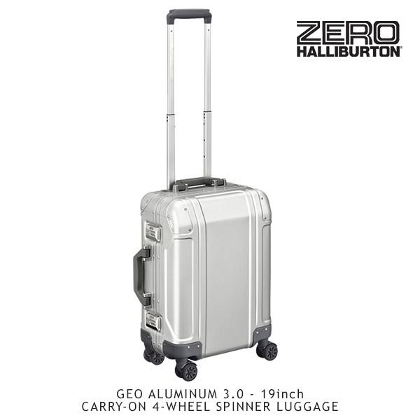 ゼロハリバートン ZERO HALLIBURTON ジオ アルミニウム 3.0 SPINNER CARRY-ON  ZRG2519-SI/94252-05 /キャリーケース/スーツケース/[GG]