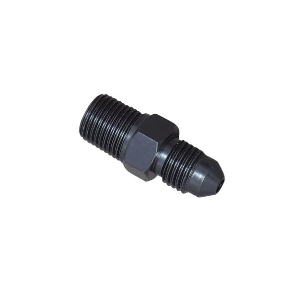 ＧＴＳ　１／８ＮＰＴ　ＡＮ−３　ブレーキフィッティング　スチールブラック