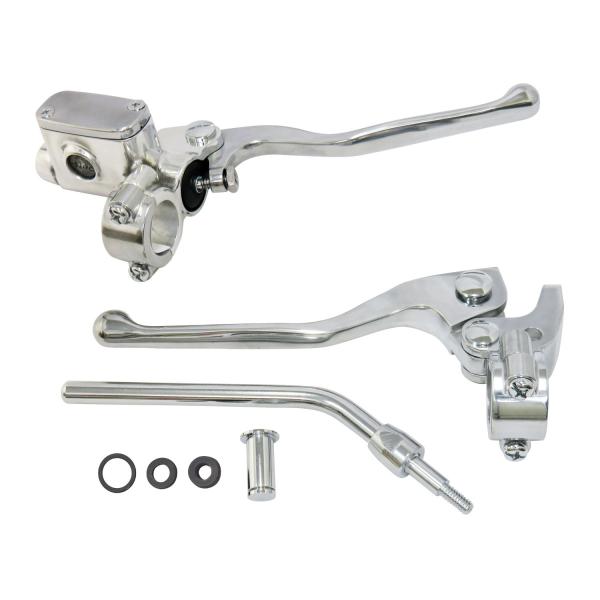 ハーレー オールドスクール ブレーキ マスターシリンダー ポリッシュ 9