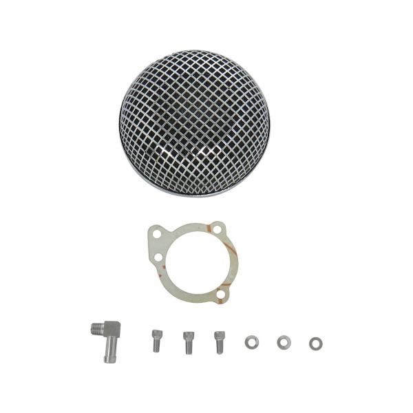 117 エアクリーナー クローム仕上げ 117 エアクリーナー クローム仕上げ Chrome Spike Cone Air