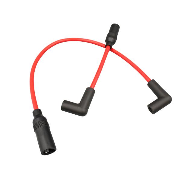 ・メーカー：NEO FACTORY(ネオファクトリー)・メーカー品番：031152・OEM：-・適合車種：TCエンジン搭載のソフテイル、ダイナ・色：レッド・素材：-・サイズ：フロントシリンダー用:コード部 約385mm　全長 約495mmリ...