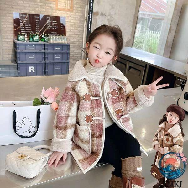トレンチコート キッズ アウター 子供服 女の子 防寒 暖かい ベビー服 トップス おしゃれ 可愛い 子ども服 秋冬 上着 ジュニア 赤ちゃん 使いやすい