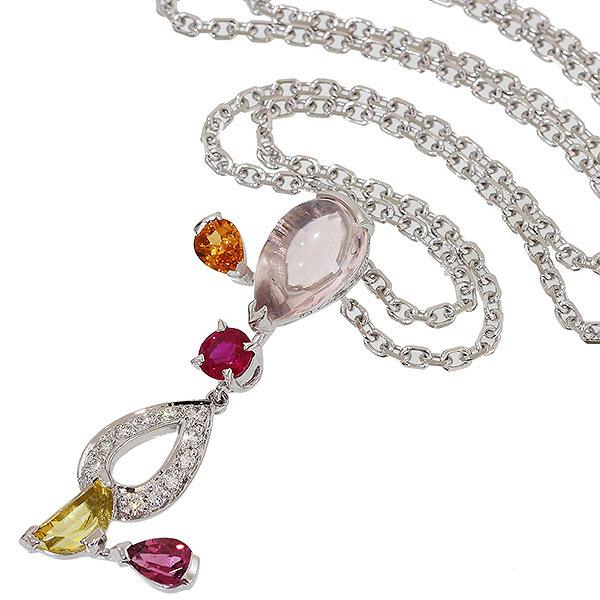 Cartier（カルティエ） ネックレス ダイヤ デリス ローズクオーツ