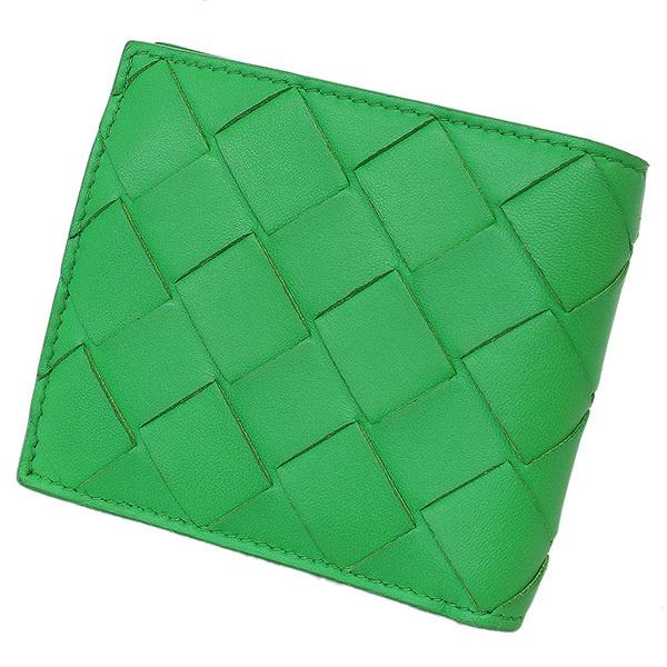 ボッテガヴェネタ イントレチャート 二つ折り財布 緑 箱 D7740 Jewery Brand Neonet 通販 Yahoo ショッピング