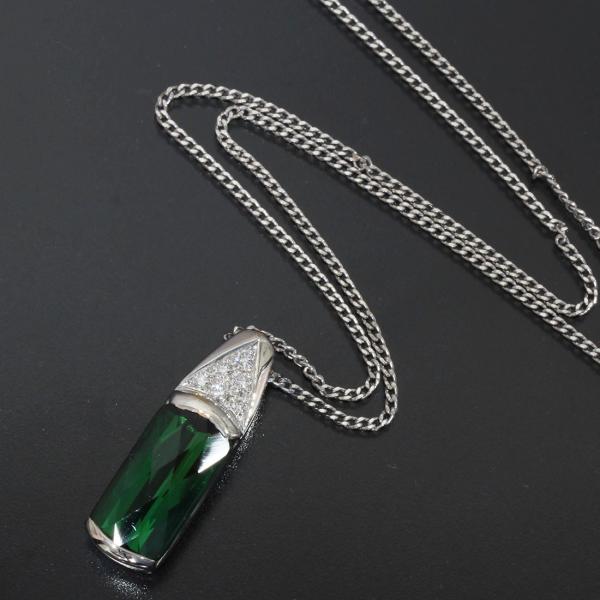 TASAKI（タサキ） グリーントルマリン2.9ct ダイヤモンド0.04ct 