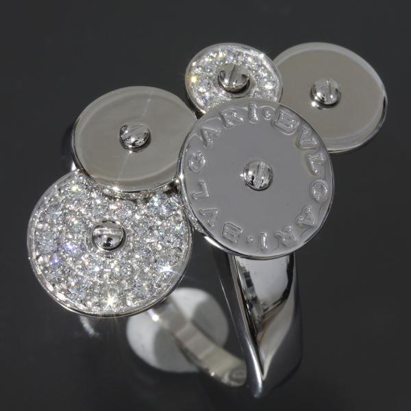 【Mark様】BVLGARI ブルガリ チクラディ リング指輪 K18WG 9号 Mark様】BVLGARI ブルガリ チクラディ リング指輪 K18WG 9号
