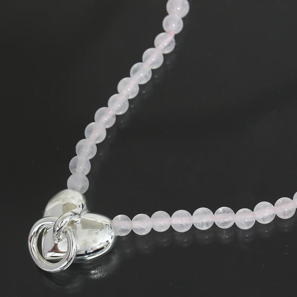 TIFFANY&Co.（ティファニー） ローズクオーツ ネックレス シルバー925