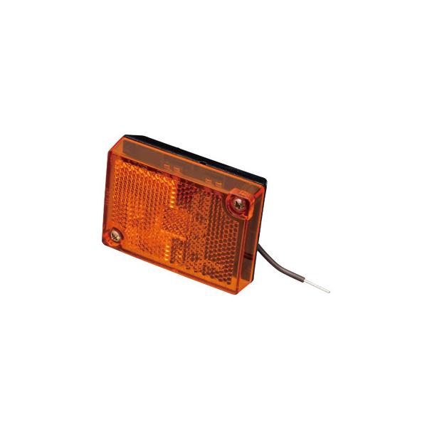 ■サイズ：52×71mm●反射板の機能付車巾灯