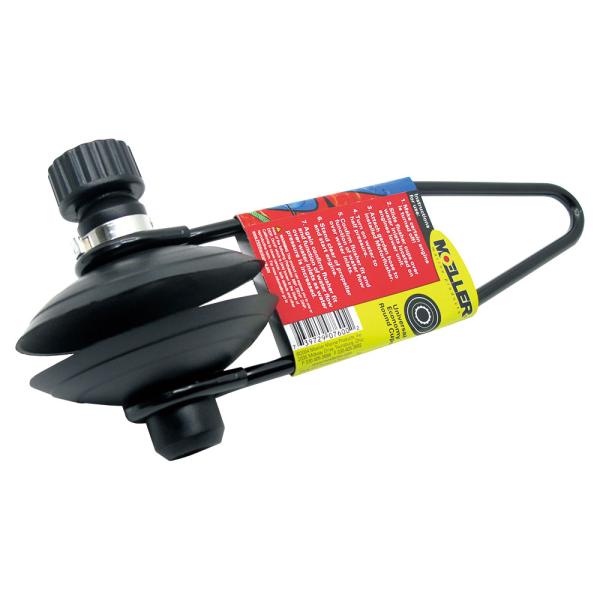 ■カップ径：90mm■柄の長さ：230mm　※水道ホースと接合する場合に必要なホースアダプター[DM7000](別売)は付属しておりません。●当て部に硬質ラバーを採用し、エンジンやドライブから外れにくい材質を使用。　●エンジンやドライブへの...