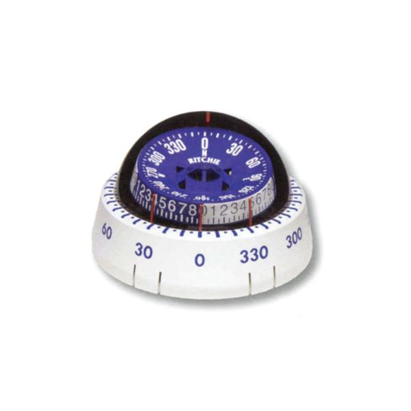 ■メーカー型式：XP-98W■サイズ：108mmB×70mm■カラー：ホワイト●小型ヨット用のサーフェイスマウントコンパスです。●視認性の良いカードカプセルです。●白いベゼルには目盛があり、回して方位の目安を設定しておくことが出来ます。●夜...