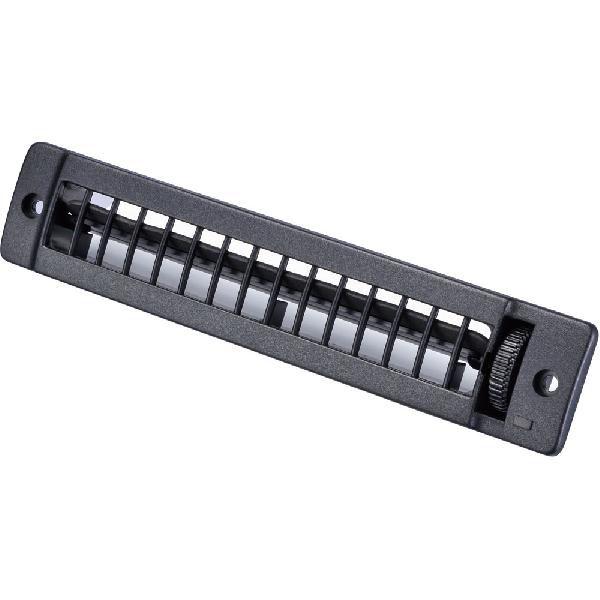 ■サイズ：200×40×H6×D22mm■プラスチック製●シャッター付の小型ベンチレーター。●キャビンや湿気のこもるロッカーなどの換気に有効です。