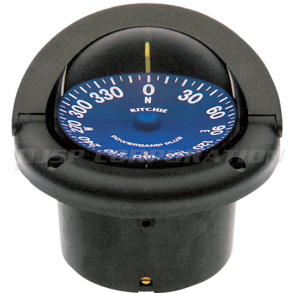 ■取付穴寸法：102mm●リッチ社最小の高性能コンパス●フラッシュマウントタイプ。●12V夜間照明付き。●24V仕様でお使いの場合は、24V交換用電球をご購入ください。