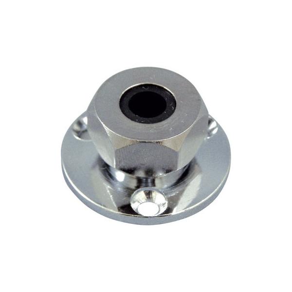 ■真鍮製・クロームメッキ■フランジ径：38mm●配線などの取り出し口に使用するものです。