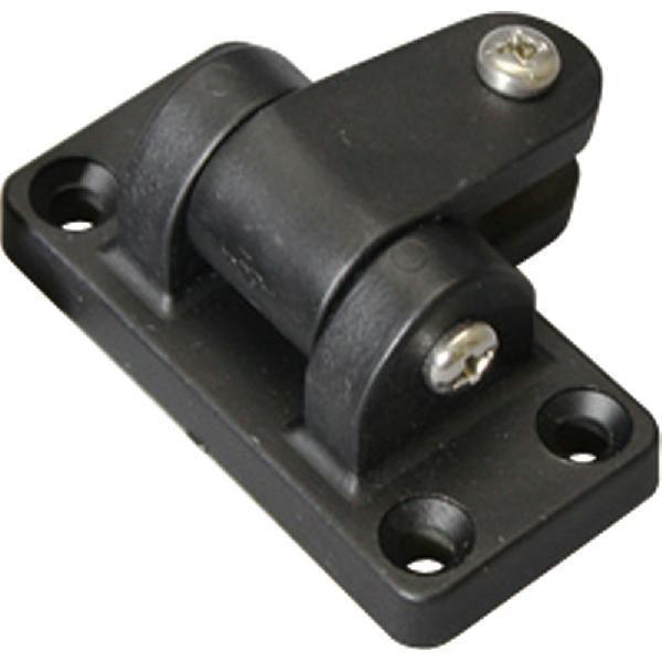 ■サイズ：80×38mm■ネジピッチ：65×24mm■材質：UVナイロン■ネジ：ステンレス■取付用ネジ穴サイズ：Φ6.5mm※ボートへの取付用ビスは付属しておりません。取付用ネジ穴サイズに合うビス、ボルトナットをご用意ください。●ビミニトッ...