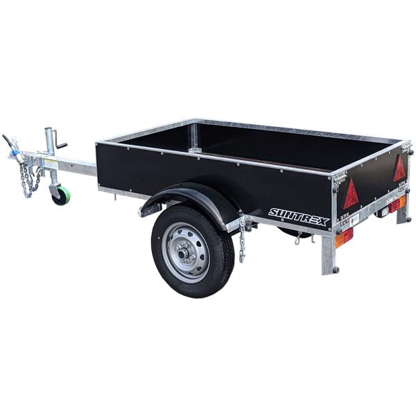 ◆メーカー直送品　※代引不可◆受注生産商品　※返品・キャンセル不可■トレーラー規格：軽自動車4ナンバー■フレーム材質：スチール(ジンクコート)■最大積載量：150kg■全長×全幅×全高：3085×1330×775mm■荷台ベッドサイズ：15...