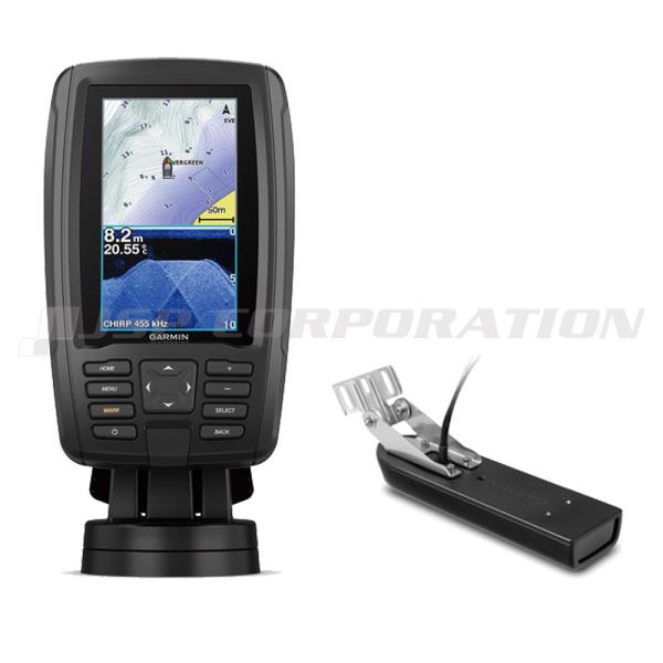 GARMIN ガーミン 4.3型 GPS 魚探 ECHOMAP Plus 45cv GT21-TM