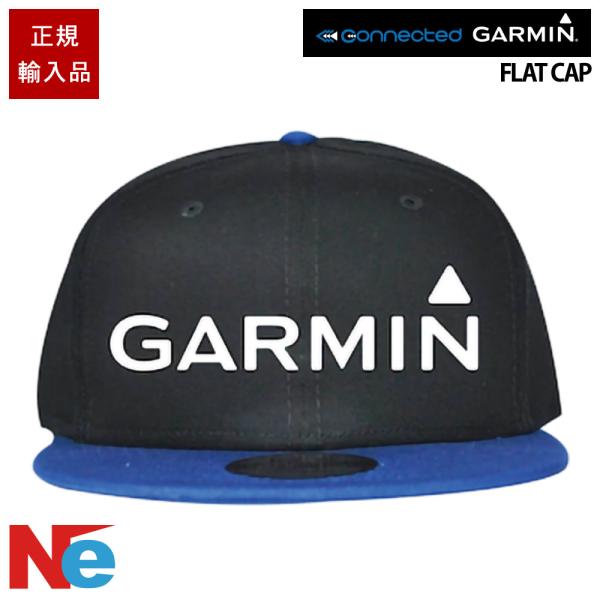 ガーミン GARMIN NEWERA FLAT CAP ニューエラ ブラック/ ロイヤル GARMIN 魚探 魚群探知機 魚探知機