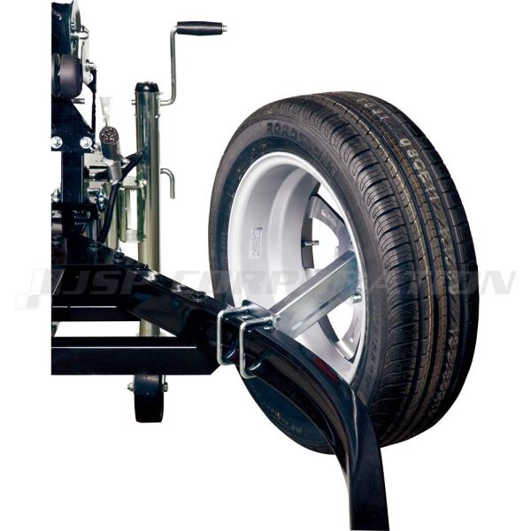 ■取り付けUボルトサイズサイドフレーム用：78x65mmトング用：78x100mm●トレーラーの任意の位置にスチール、アルミどちらのホイールにも対応したブラケットです。□注意SOREX　軽トレーラー　PRO STYLER 193SLには取り...