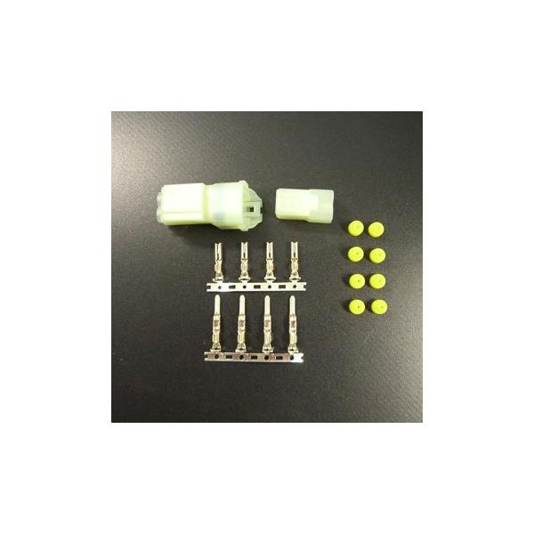 ■4ピンカプラー●KAWASAKI、YAMAHA等に用いられている同一の防水カプラーです。