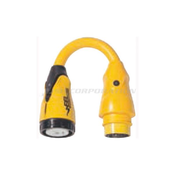 EEL�X�^�C���s�b�O�e�[���A�_�v�^�[ �}�����R P504-503EEL50 Amp 125/250V���v���O��50Amp 125V �Y�v���O
