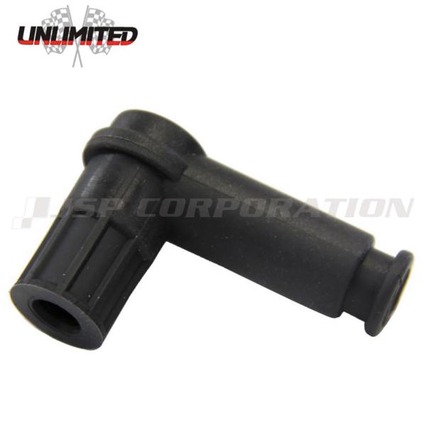 ■対応プラグコード：外径φ7〜8mm 内部抵抗5kΩ■対応プラグ：分類型・ネジ型(ターミナル一体型には使用できません)●合成樹脂の中でも特に耐熱性、難燃性に優れるという特徴を持つベークライトをフレームにシリコンでカバーコーティングしたプラグ...