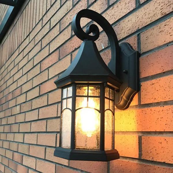 レトロ 外灯 ブラケットライト 屋外 玄関 ウォールランプ おしゃれ 間接照明器具 階段 壁付け アンティーク 北欧 廊下 壁掛け灯 LED対応 ポーチライト 防水 和風