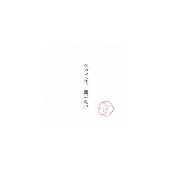 【送料無料】[CD]/西沢和弥/反省します。