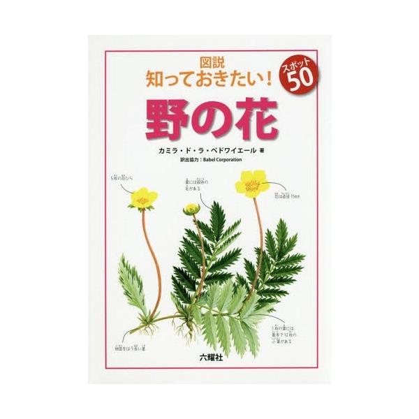 [Release date: October 21, 2016]カミラ・ド・ラ・ベドワイエール/著 BabelCorporation/訳出協力/図説知っておきたい!スポット50野の花 / 原タイトル:Wildflowers (Rikuyos...