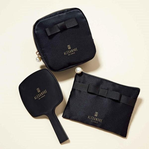 [Release date: December 12, 2025]宝島社/sweet (スウィート) 2026年1月号 【付録】 ALEXANDRE DE PARIS (アレクサンドル ドゥ パリ) 乙女の身だしなみ3点セット (ポーチ2点...