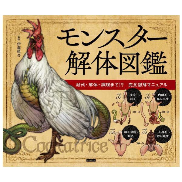 【中古】モンスター解体図鑑　討伐・解体・調理まで? 完全図解マニュアル