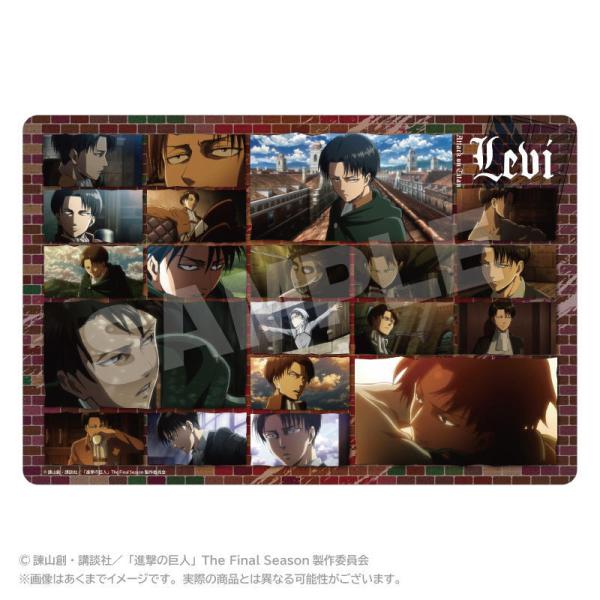 2026/08発売 [グッズ]/進撃の巨人 メモリーズ デスクマット リヴァイ