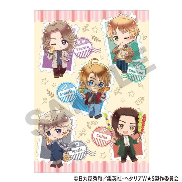 2026/09発売 [グッズ]/ヘタリア World☆Stars シングルクリアファイル