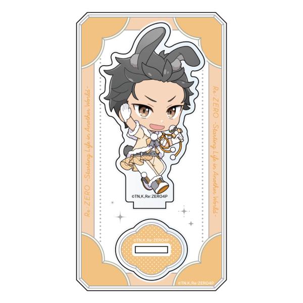 2026/10発売 [グッズ]/[Re:ゼロから始める異世界生活] アクリルスタンド (スバル / けもみみアイドル)【カーテン魂】