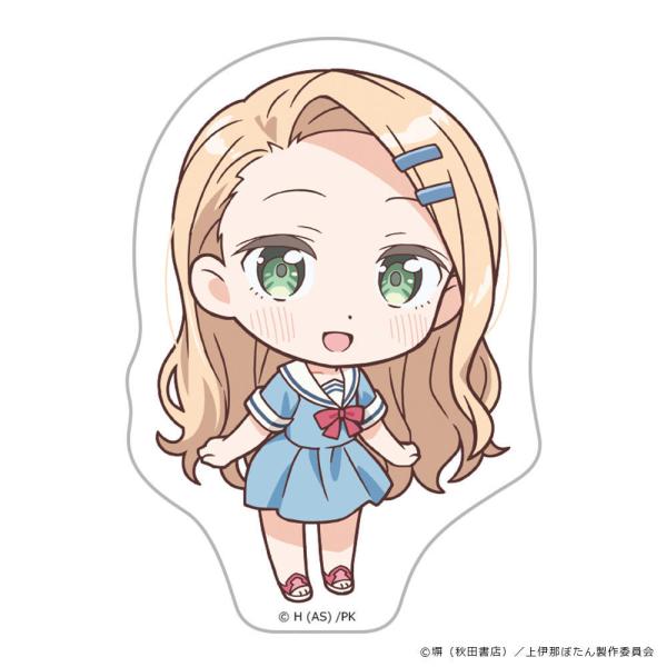 2026/10発売 [グッズ]/上伊那ぼたん、酔へる姿は百合の花 ダイカットステッカー 北杜やえか デフォルメ Ver.【アズメーカー】
