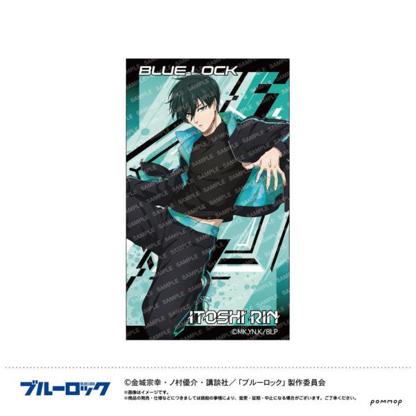 2026/11発売 [グッズ]/ブルーロック めちゃきらステッカー -ナイトサッカー- (B 糸師凛)【ショウワノート】