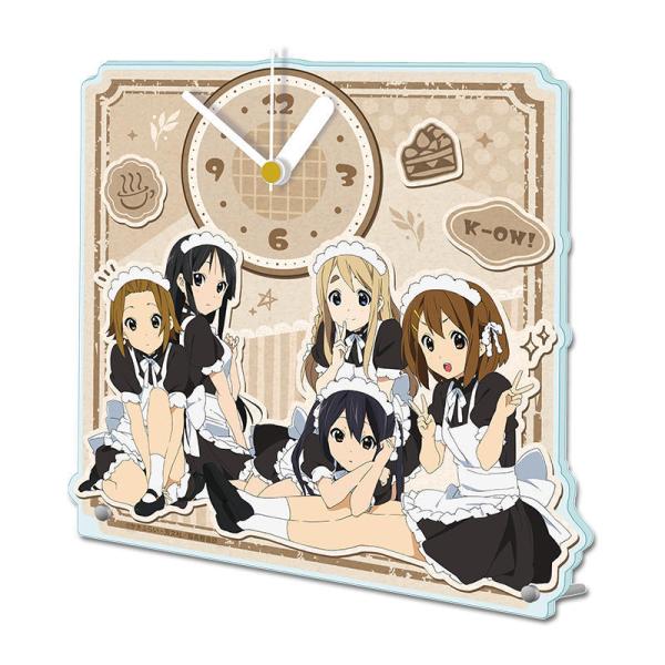 【送料無料】2026/11発売 [グッズ]/けいおん! アクリル置時計 【メイド】【シーズナルプランツ】