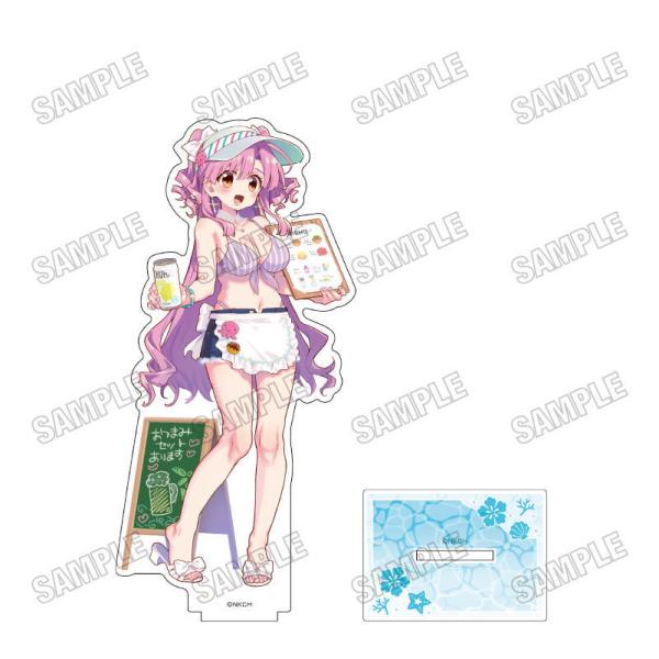 【送料無料】2026/12発売 [グッズ]/『がっこうぐらし!』 描き下ろし BIGアクリルスタンド 【海の家 Ver.】 (2) 佐倉慈【メディコス・エンタテイメント】