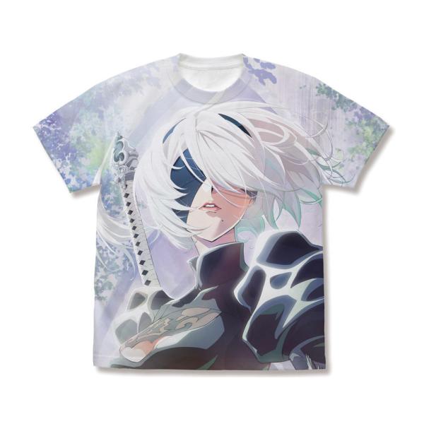 【送料無料】2026/12発売 [グッズ]/NieR:Automata Ver1.1a 2B フルグラフィックTシャツ ホワイト / XL【コスパ】