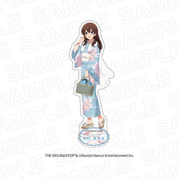 2027/01発売 [グッズ]/アイドルマスター ミリオンライブ! ほ? っとひと息 銭湯HANABI団 Ver. 描き下ろし アクリルスタンド 佐竹美奈子【株式会社ルフェ