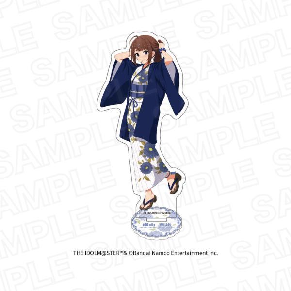 2027/01発売 [グッズ]/アイドルマスター ミリオンライブ! ほ? っとひと息 銭湯HANABI団 Ver. 描き下ろし アクリルスタンド 横山奈緒【株式会社ルフェイ