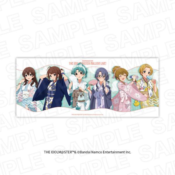 2027/01発売 [グッズ]/アイドルマスター ミリオンライブ! ほ? っとひと息 銭湯HANABI団 Ver. マフラータオル【株式会社ルフェイス】