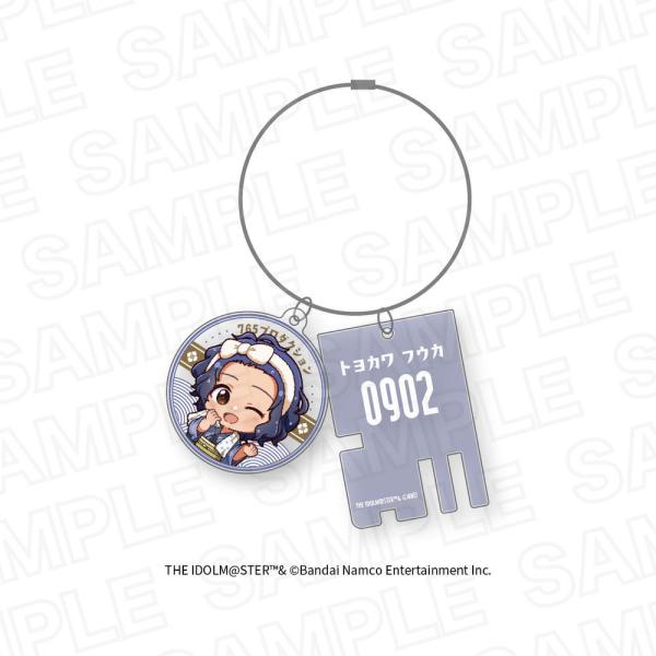 2027/01発売 [グッズ]/アイドルマスター ミリオンライブ! ほ? っとひと息 銭湯HANABI団 Ver. 2連アクリルキーホルダー 豊川風花【株式会社ルフェイス】